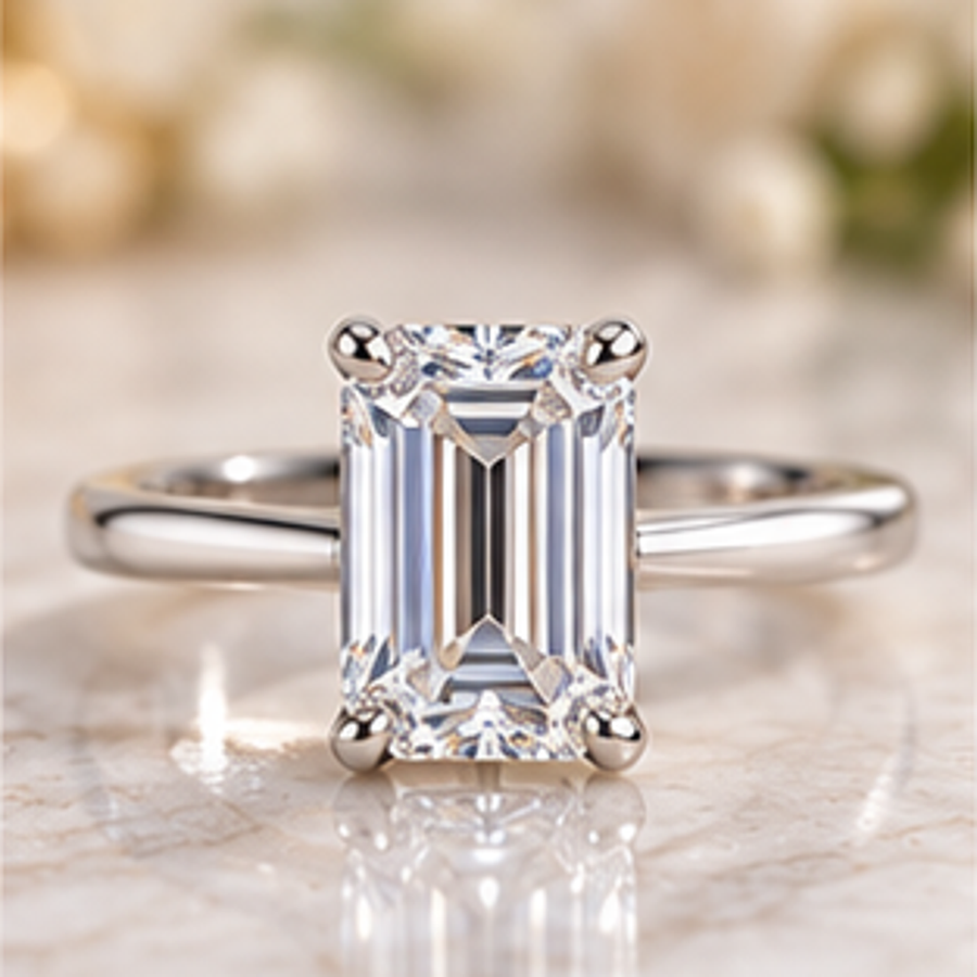 The Penhale — 1.90ct Princess Cathedral